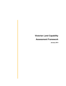 Victorian land capability assessment framework