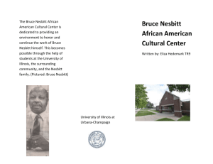 Bruce Nesbitt African American Cultural Center