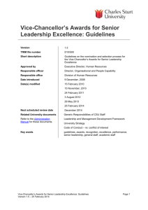 Senior Leadership Excellence