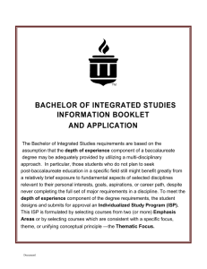 BIS Booklet and Application ()