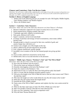 View The Canterbury Tales Study Guide Answer Key PNG