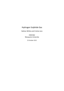 Hydrogen Sulfide Gas - Cristine`s final version