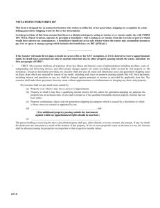 Form 107 - Northern Trust