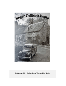Catalogue 91 - roger collicott books
