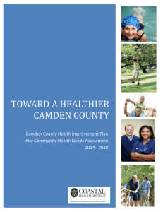 Camden County - Community Health Improvement Plan