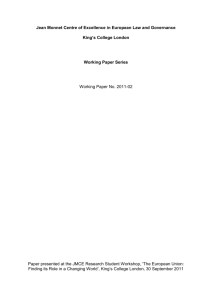 Working Paper No. 2011-02