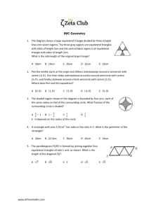 Worksheet: IMC Geometry Questions