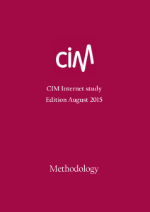 CIM INTERNET STUDY