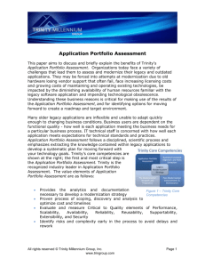 Application Portfolio Assessment