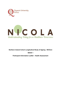 NICOLA participant Information Sheet
