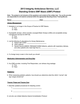 north carolina emt practice test north carolina emt practice test