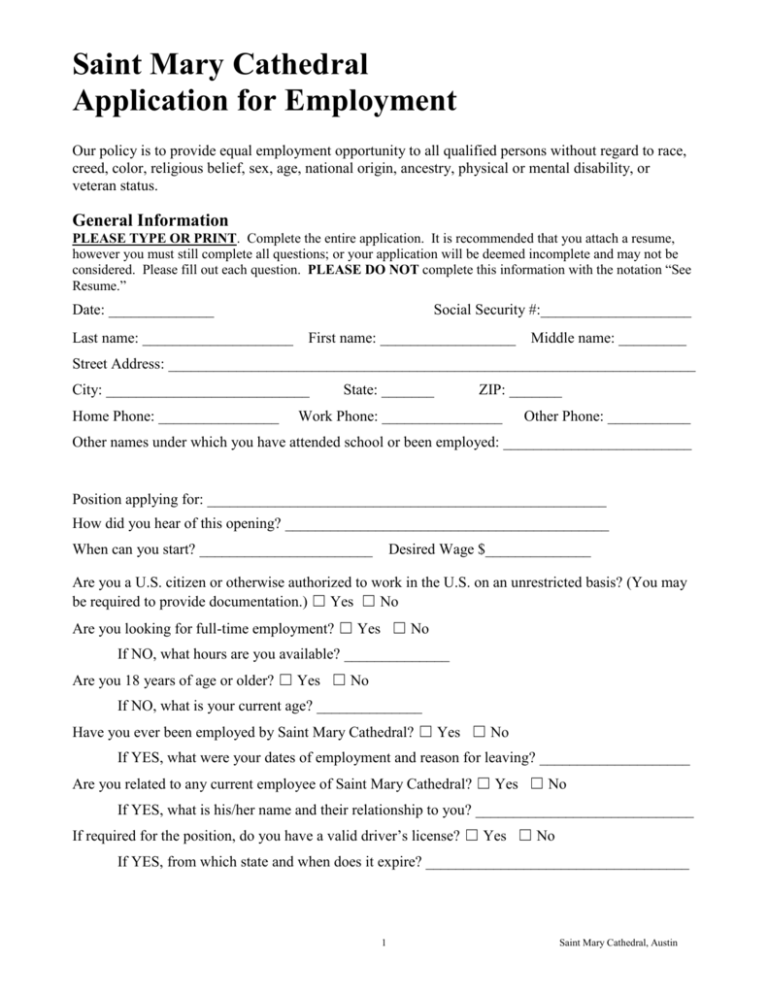 application-for-employment