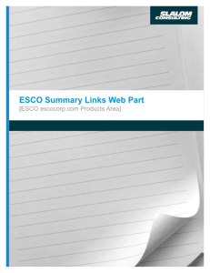 Summary Links Web Parts