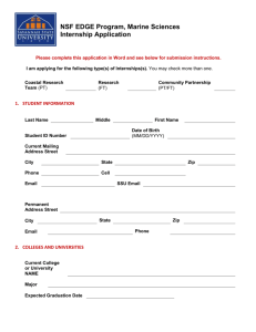 Application Form - Savannah State University