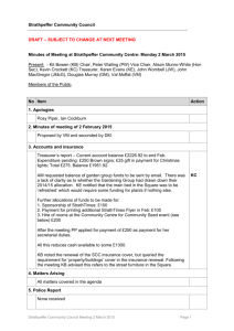 Minutes of Charging Scheme Workload Planning Sub