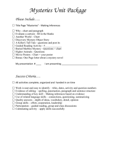 Mysteries reduced Nelson 7b worksheets