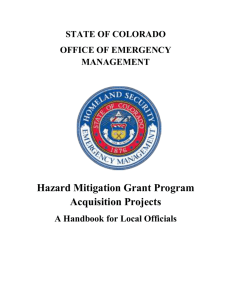 HMGP Acquisition Projects: A Handbook for Local Officials