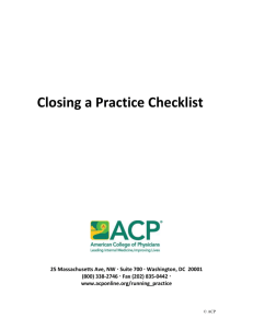 Access the Checklist