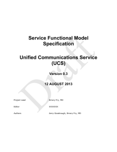 Service Functional Model Style Guide - HSSP
