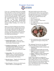 Program Overview - VeteranPathways