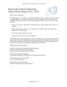 TRBP 2012-2015 workplan approved
