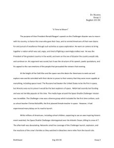 Dr. Nicotra Essay 2 English 101 DC “A Time to Mourn” The purpose
