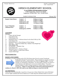 February 2015 Newsletter - Fremont Unified School District