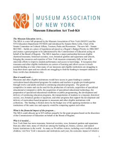 Click here for the MEA Toolbox - Museum Association of New York