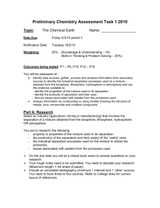 Preliminary Chemistry Assessment Task 1 2010 - cm-96
