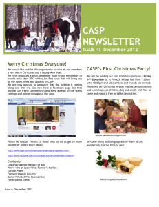 CASPNewsletter Dec 2012a - Cornish Smallholders and