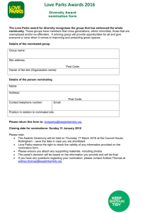 the application form.