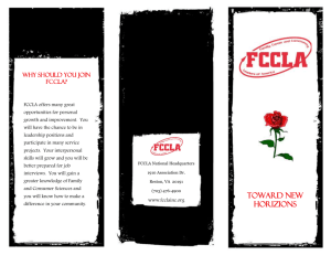 What is fccla?