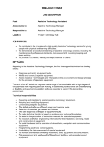 Post: Assistive Technology Assistant