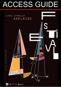 As a word doc - Adelaide Festival