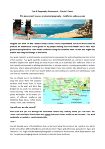 Year 8 Geography Assessment – Crackin` Coasts This assessment