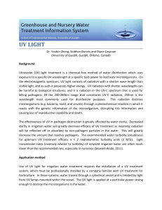UV light_final - Controlled Environment Systems Research