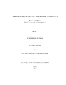 LF RFID Antenna Design