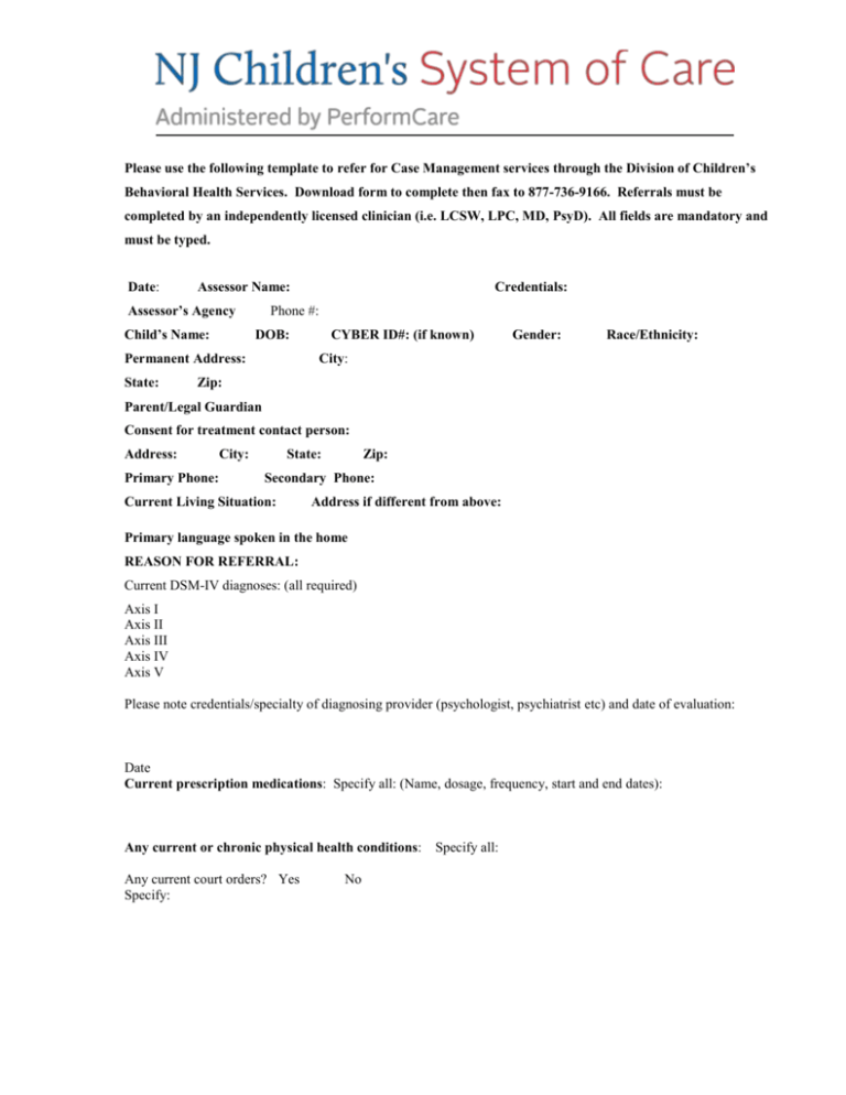 clinical-summary-template