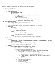 Freakonomics Notes - Mr. Jorth`s Social Science Wiki