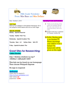 Third Grade Newsletter from Ms - School District of the Chathams
