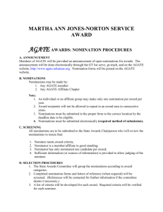 Martha Ann Jones-Norton Service Award