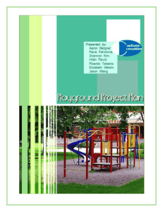 Playground Project Plan