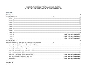 Foundation Literature Bruce Whatley Author study V2