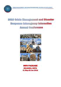 Here - Crisis management and disaster response