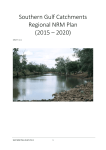 Click here to downland the Southern Gulf Catchments Draft NRM Plan