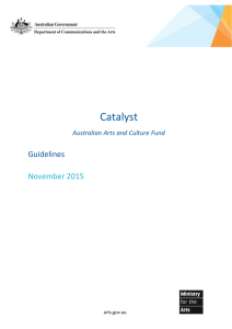 Catalyst guidelines [DOC 87 kB]