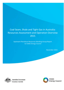 Unconventional Gas Reserves/Resources