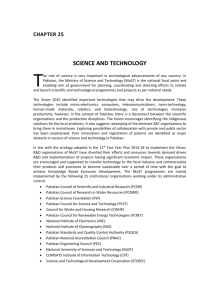 science and technology - Ministry Of Planning, Development