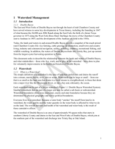 Draft: Watershed Management – Word Doc