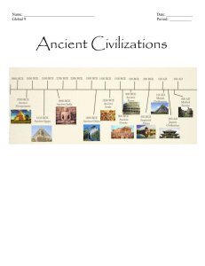 Early Civilizations - Newark Central Schools